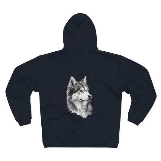 Husky Spirit Zip Hoodie