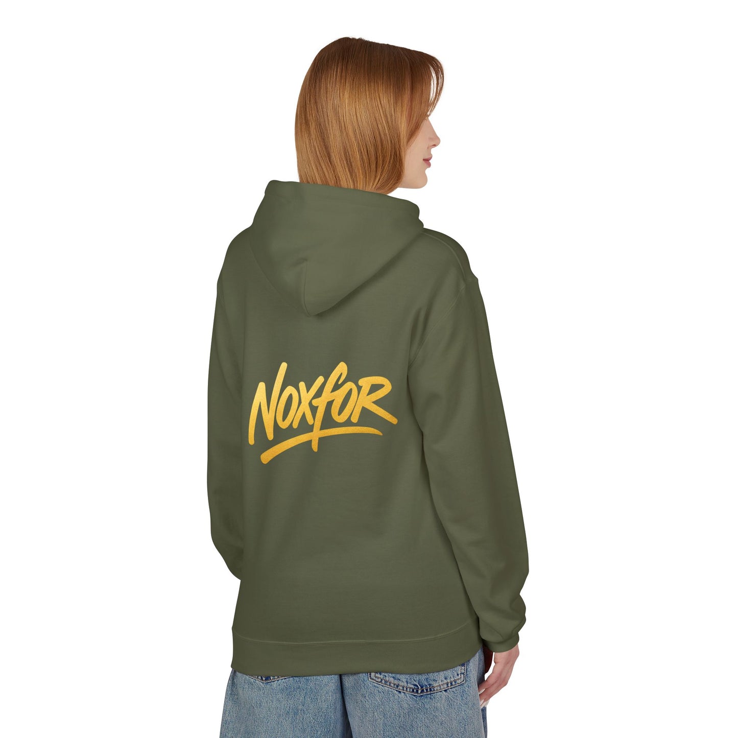 Noxfor Signature Hoodie – Streetwear Hoodie mit Front- und Backprint