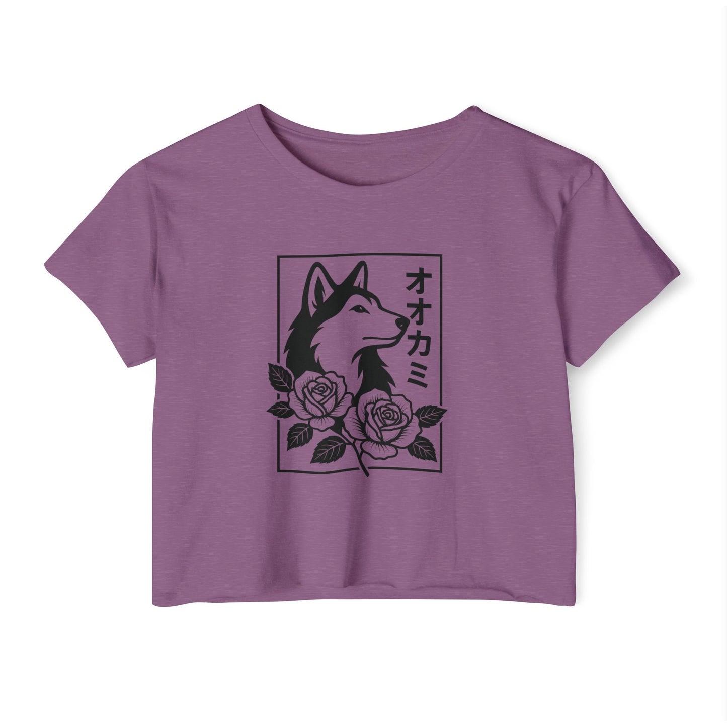 Husky & Rose Crop Top – Festival Shirt