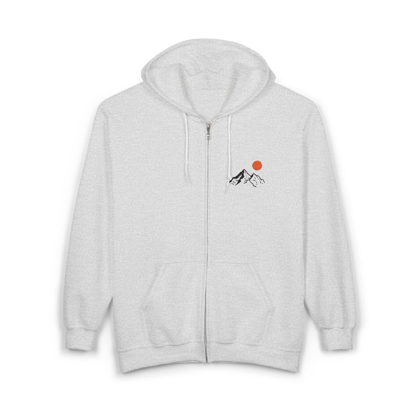 Mountain Sunrise Zip Hoodie