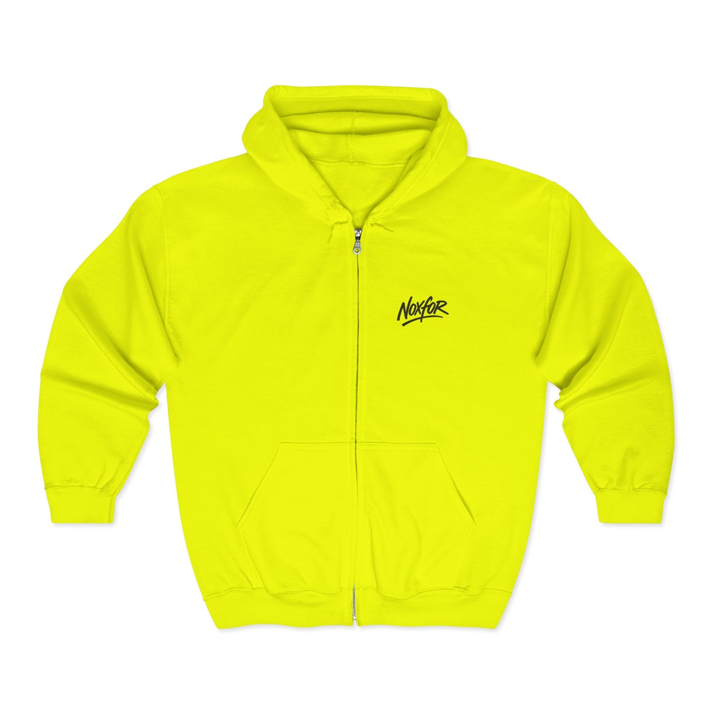 Zip Hoodie mit Logo-Stickerei