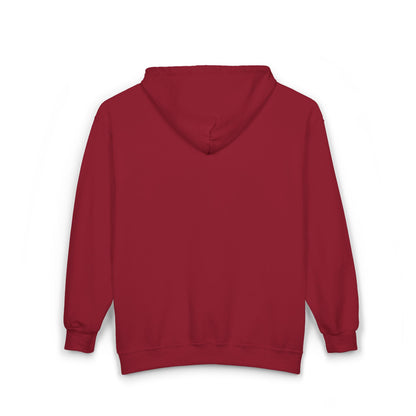 Zip Hoodie mit Logo-Stickerei