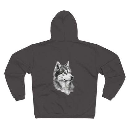 Husky Spirit Zip Hoodie
