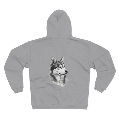 Husky Spirit Zip Hoodie