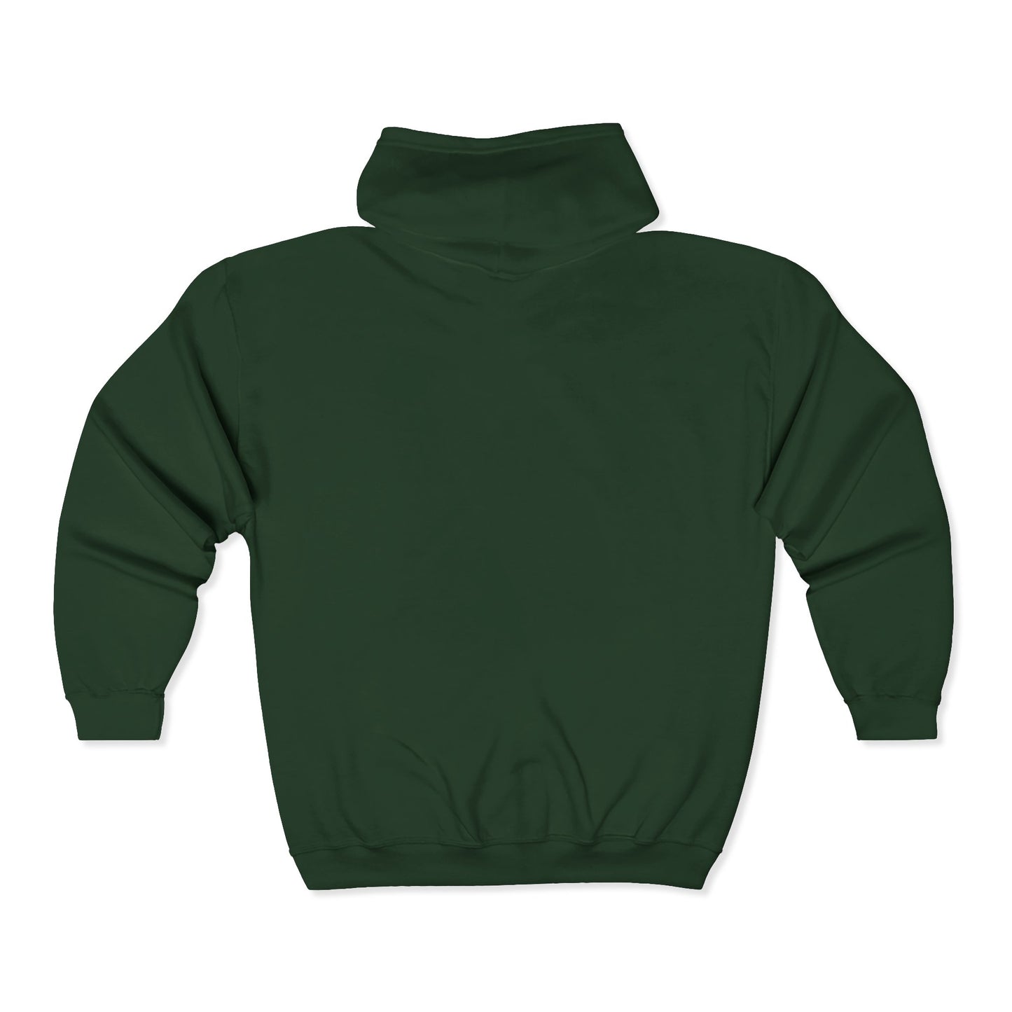 Zip Hoodie mit Logo-Stickerei