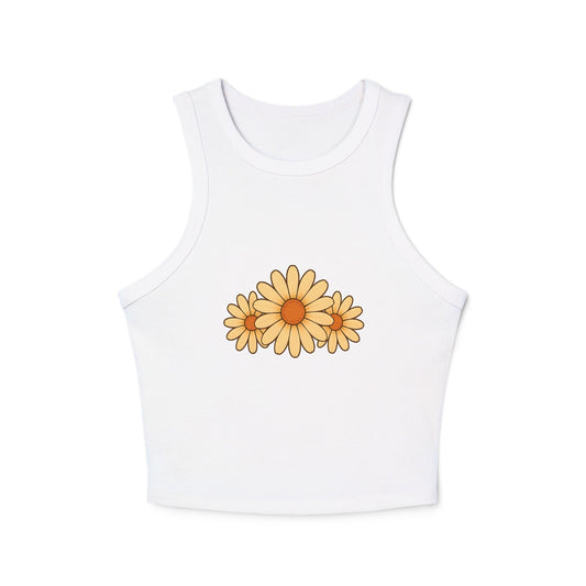 Women's Micro Rib Racer Tank Top