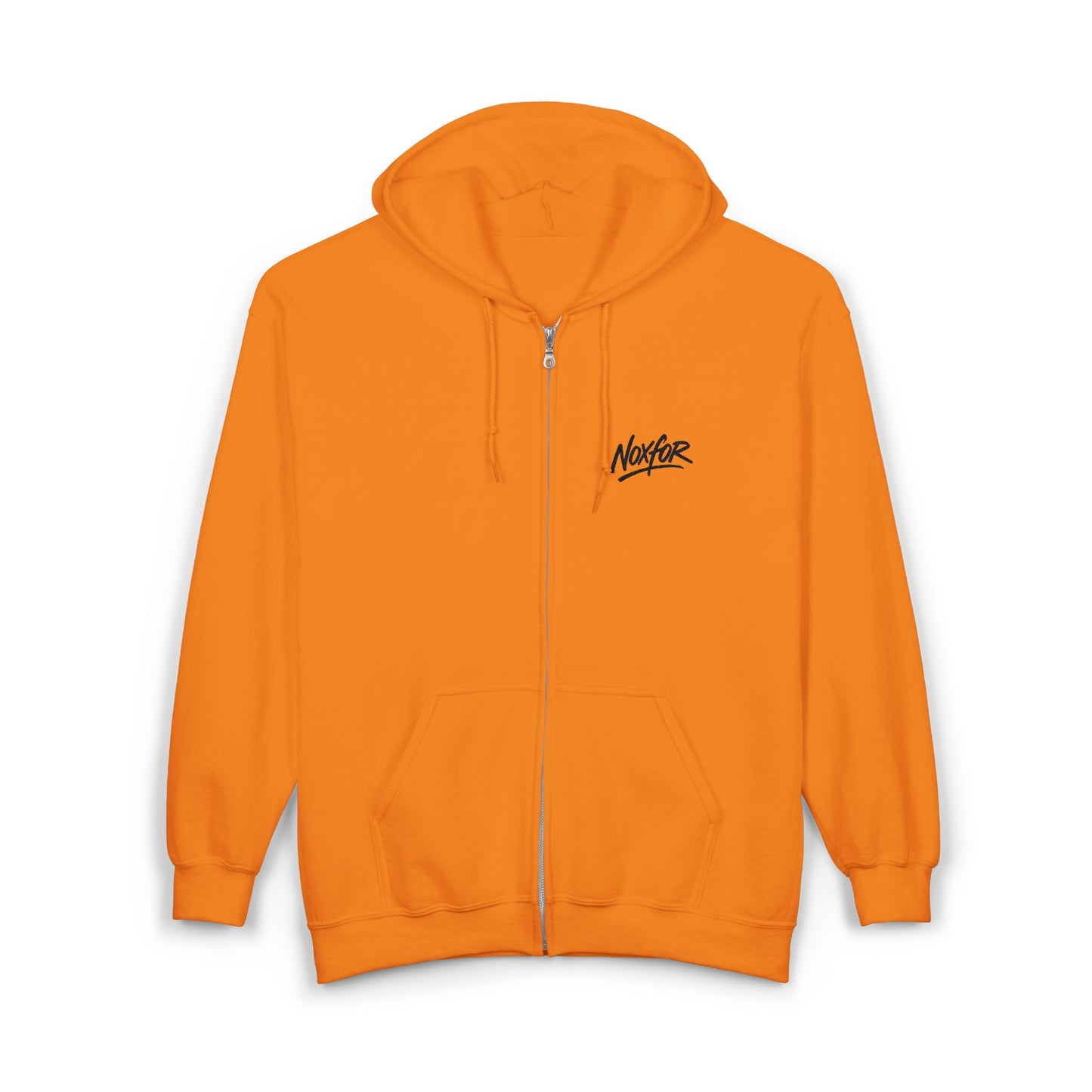 Zip Hoodie mit Logo-Stickerei