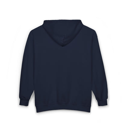 Zip Hoodie mit Logo-Stickerei