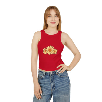Women's Micro Rib Racer Tank Top