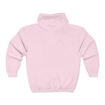 Zip Hoodie mit Logo-Stickerei