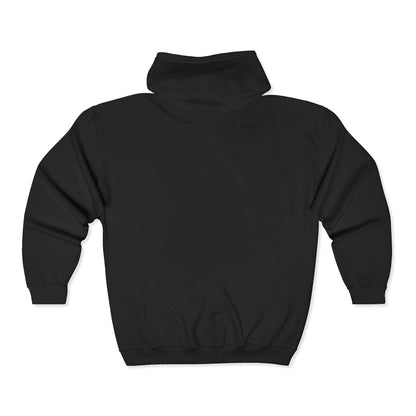 Zip Hoodie mit Logo-Stickerei