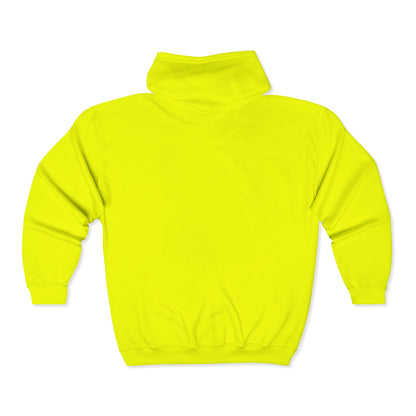 Zip Hoodie mit Logo-Stickerei