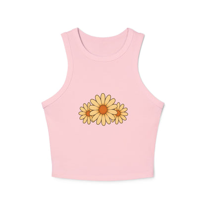Women's Micro Rib Racer Tank Top