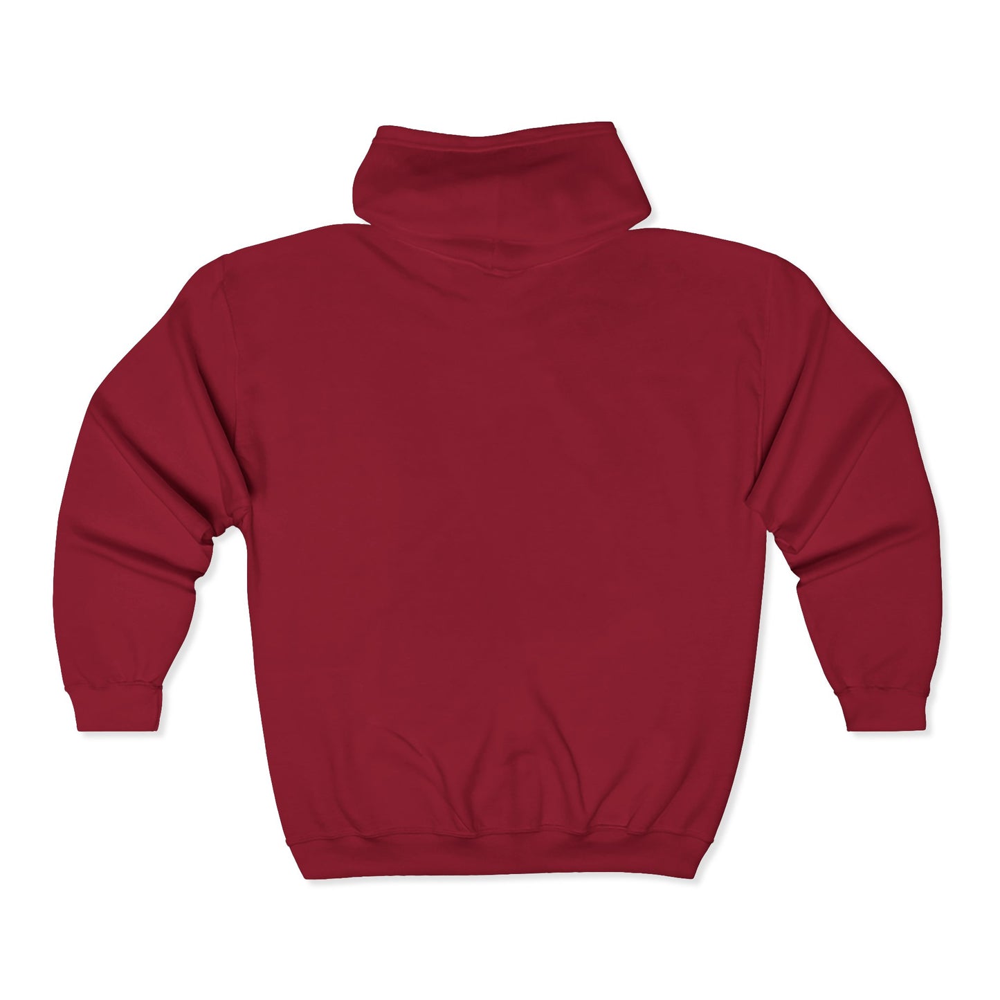 Zip Hoodie mit Logo-Stickerei
