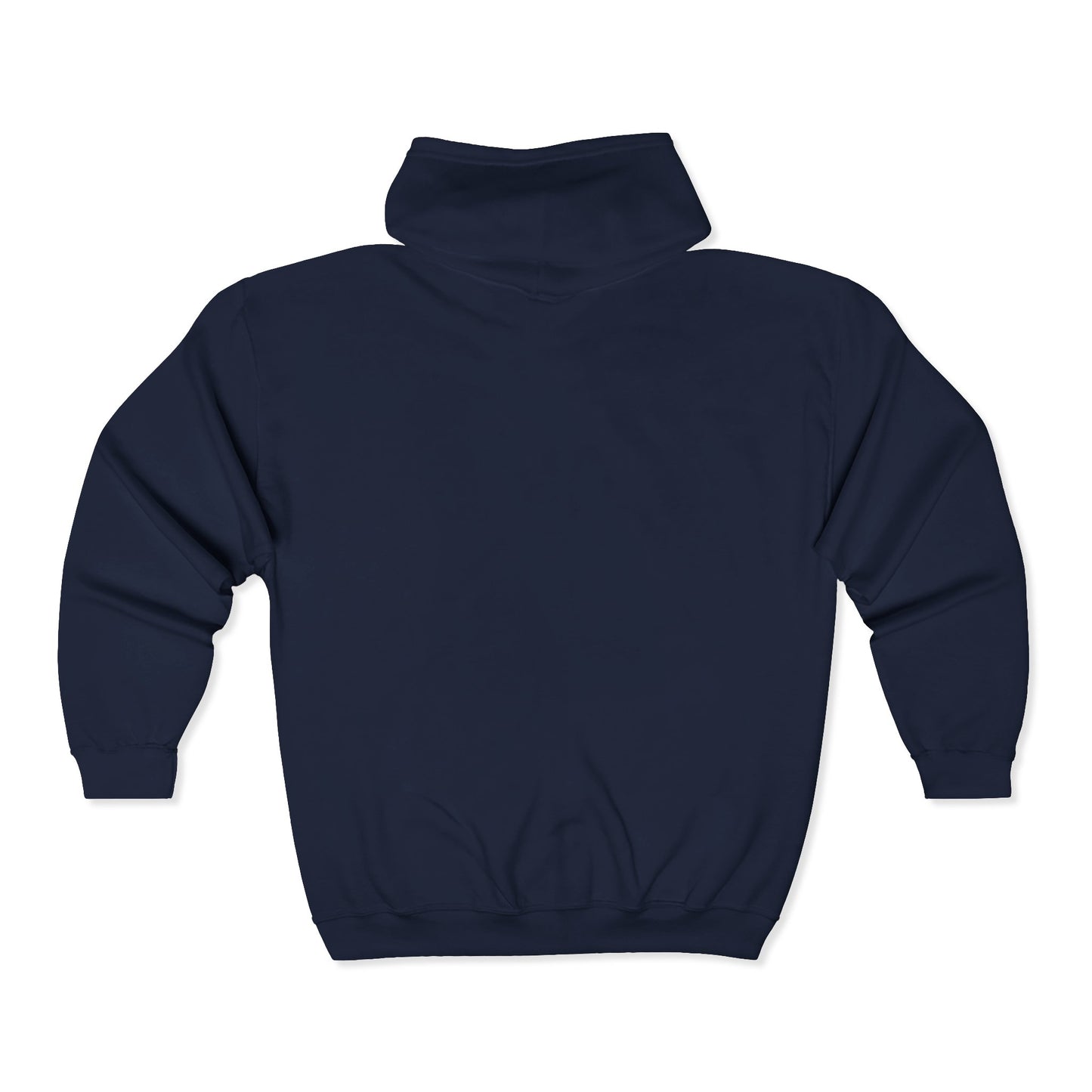 Zip Hoodie mit Logo-Stickerei