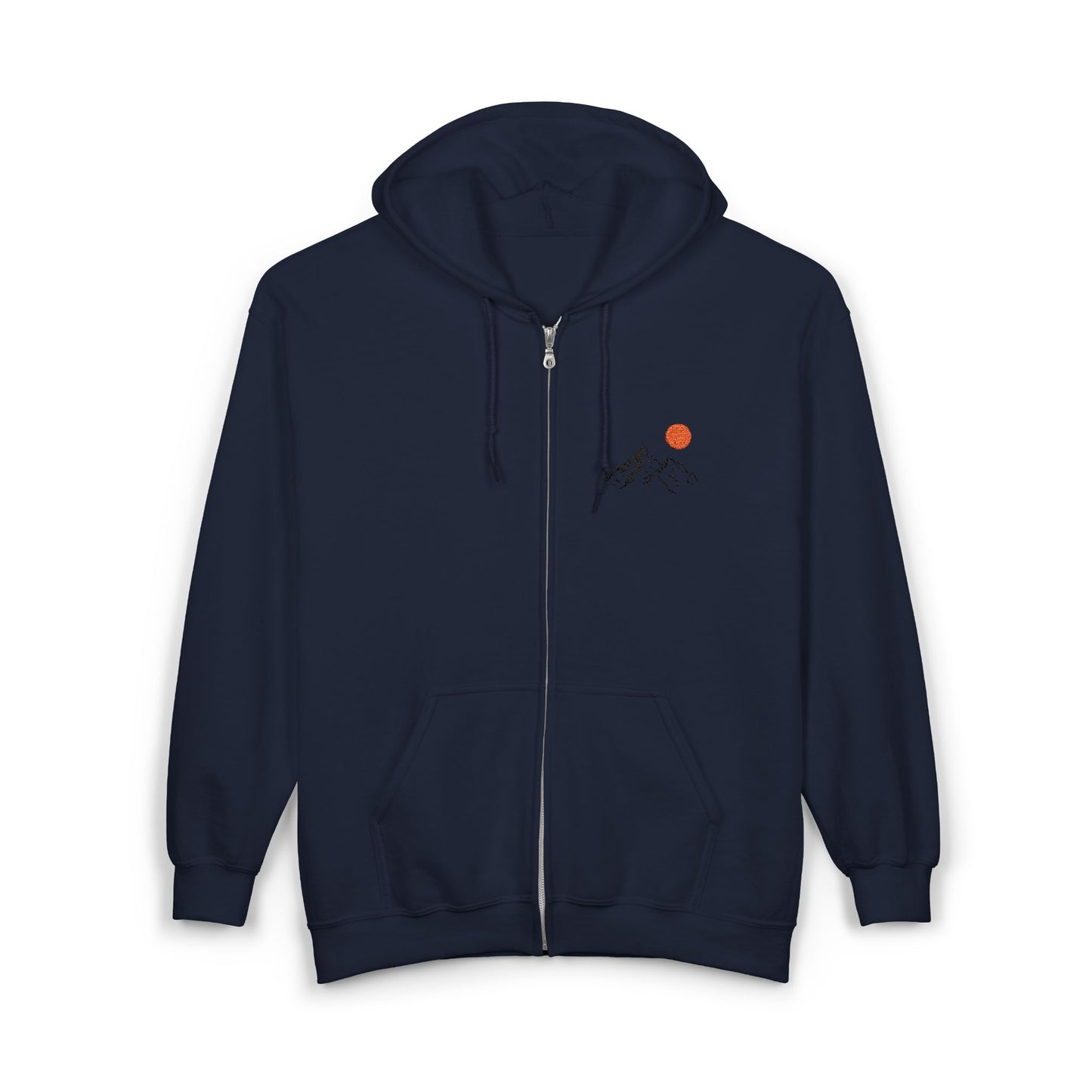 Mountain Sunrise Zip Hoodie