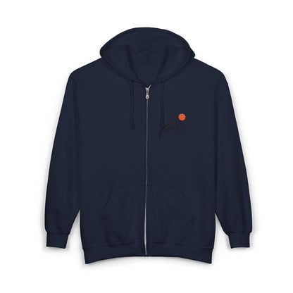 Mountain Sunrise Zip Hoodie