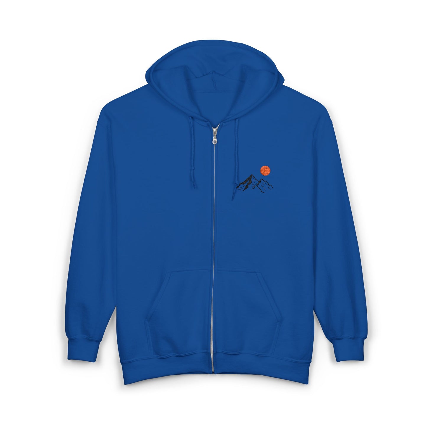 Mountain Sunrise Zip Hoodie