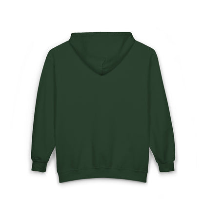 Zip Hoodie mit Logo-Stickerei