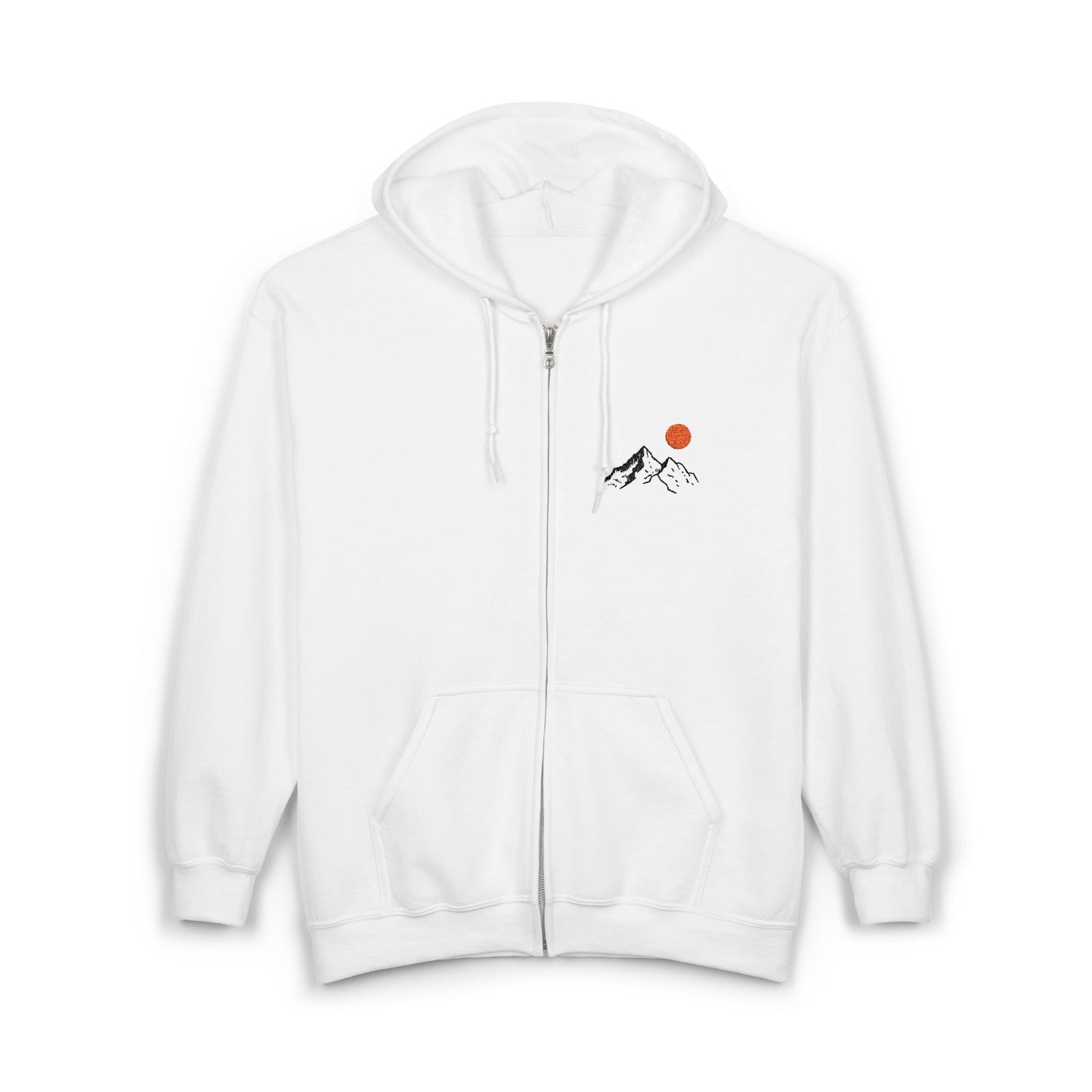 Mountain Sunrise Zip Hoodie