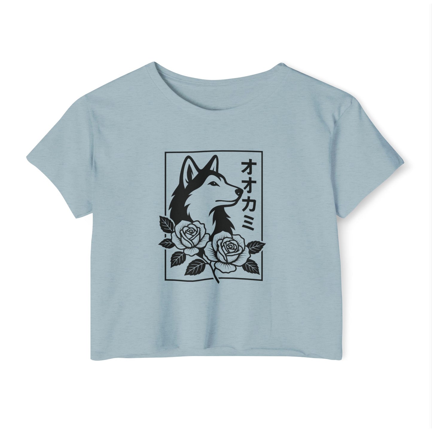 Husky & Rose Crop Top – Festival Shirt